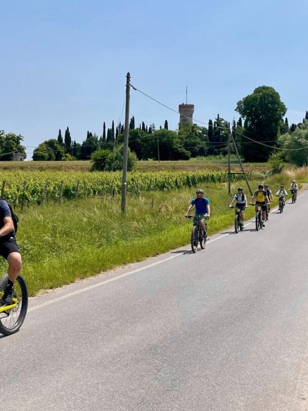 Italian lakes cycling