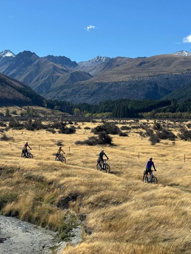 New Zealand South Island bike tour