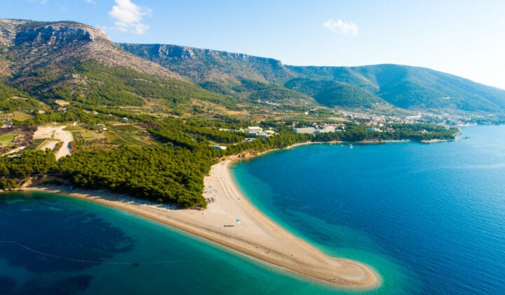 Brac island aerial
