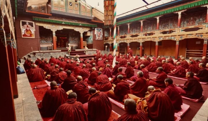 Chiwong monastery in Nepal