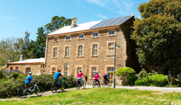 Clare valley bikers