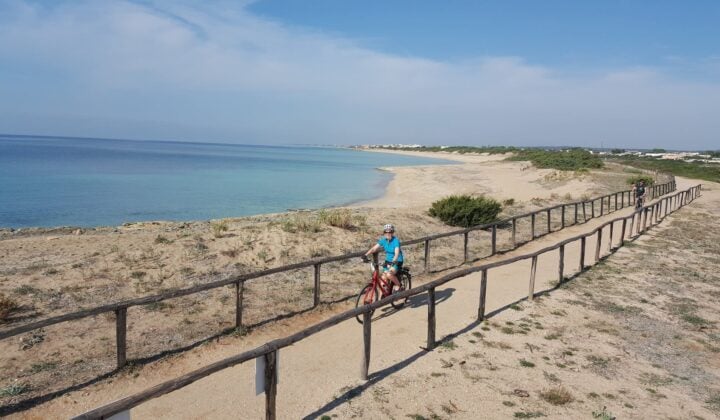 Coastal ride in Italy