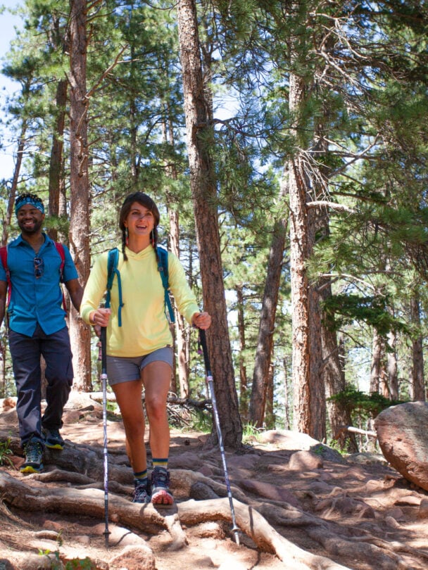 Hut hiking Colorado