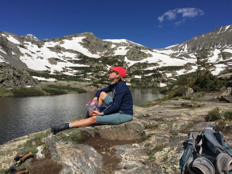Colorado chill on a lake