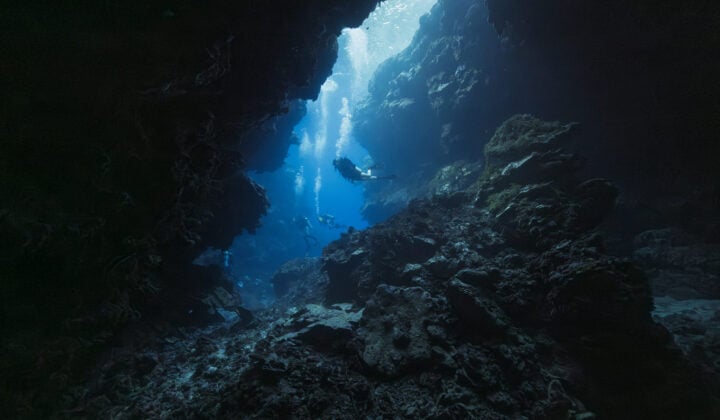 Diving reef