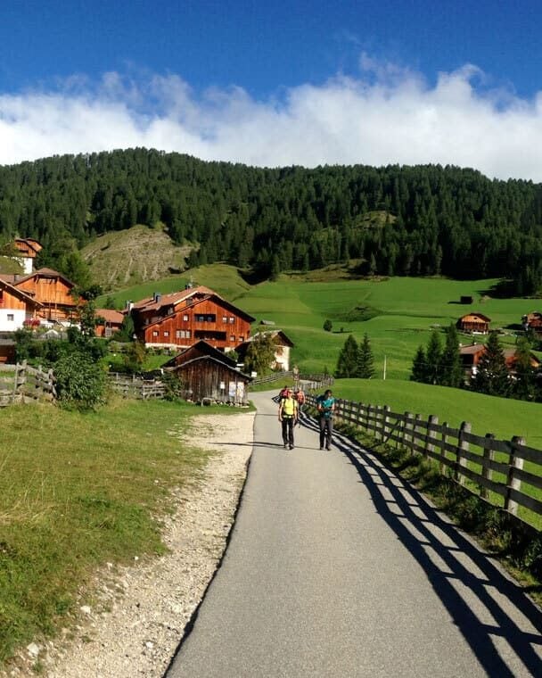 Dolomites self guided hiking