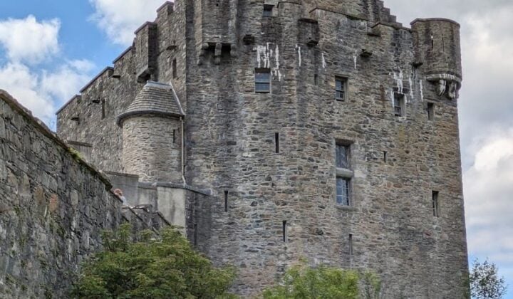 Donan castle in Scotland