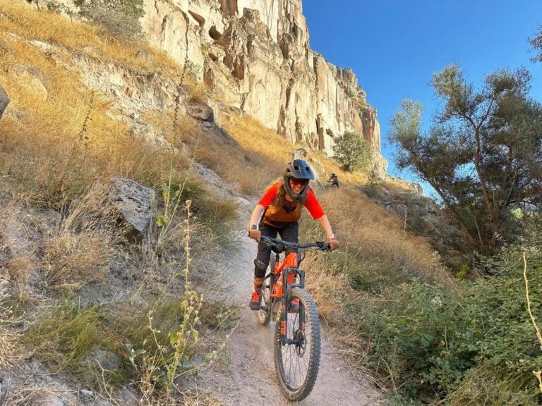 Downhill bike in Turkey