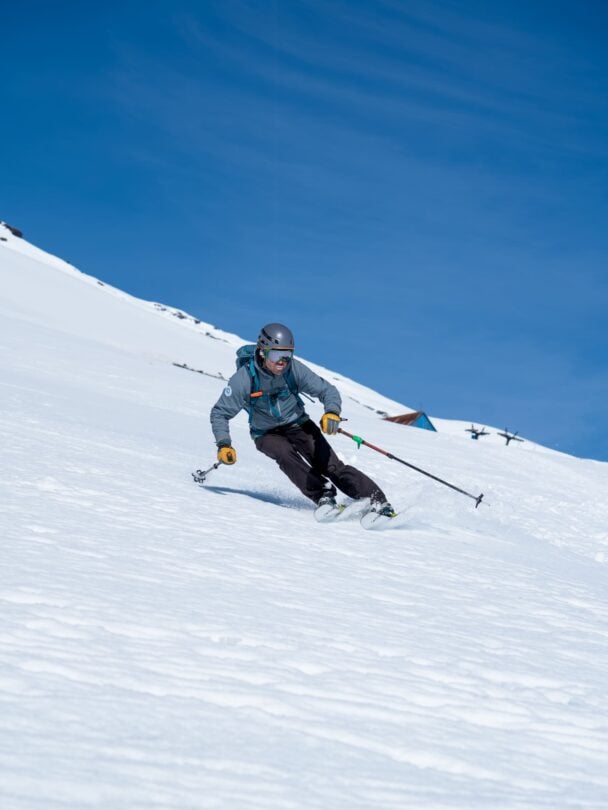 Ski touring Chile