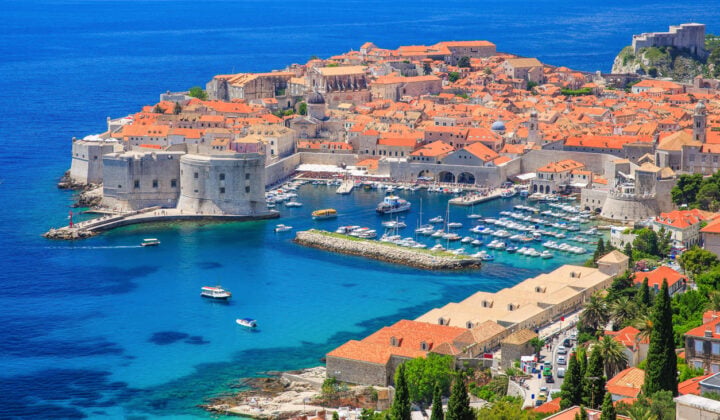 Dubrovnik aerial