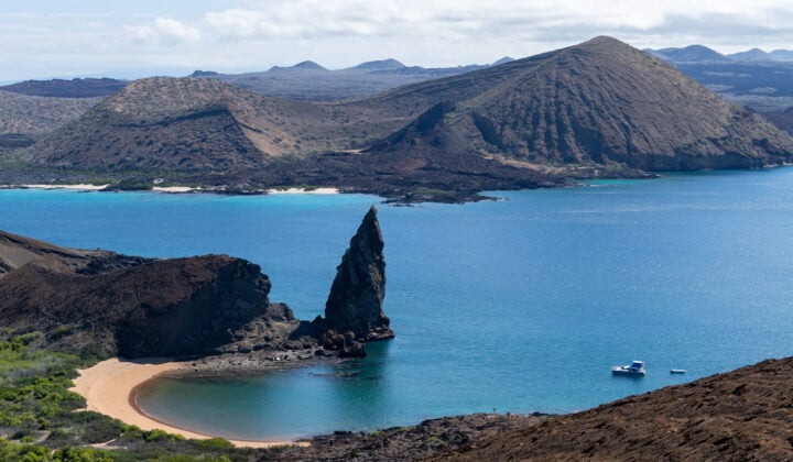 Galapagos aerial