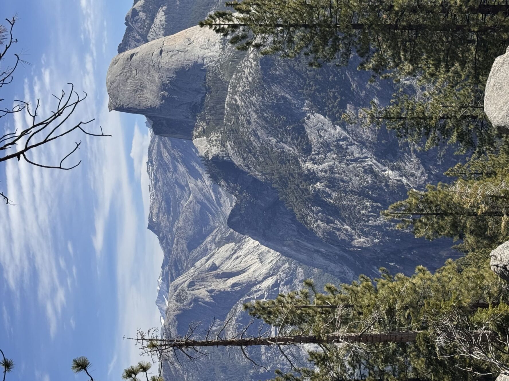 Half Dome view