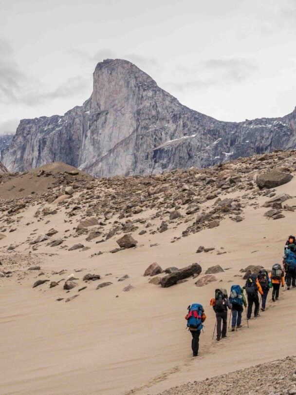 Baffin island hike