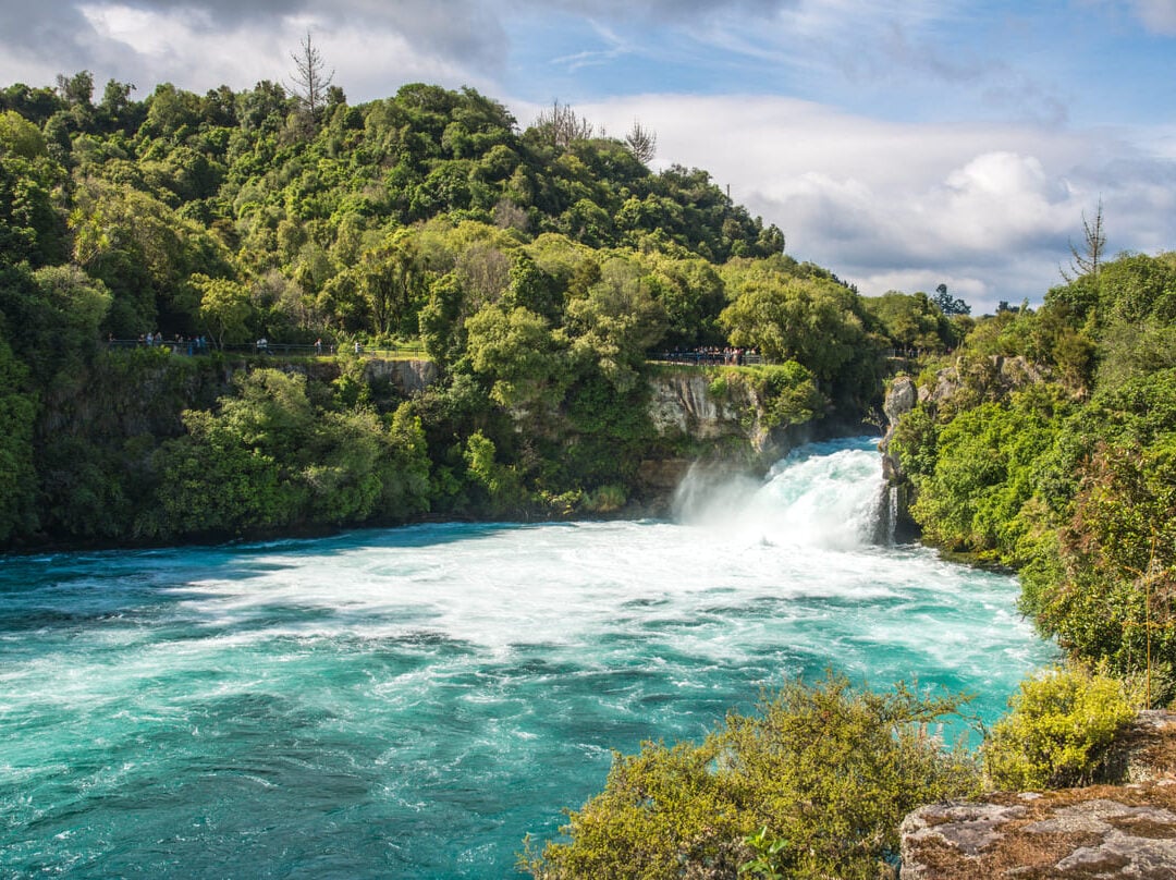 Huka Falls in New Zealand