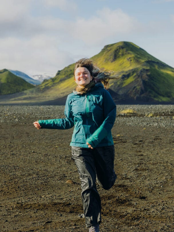 Iceland trail running