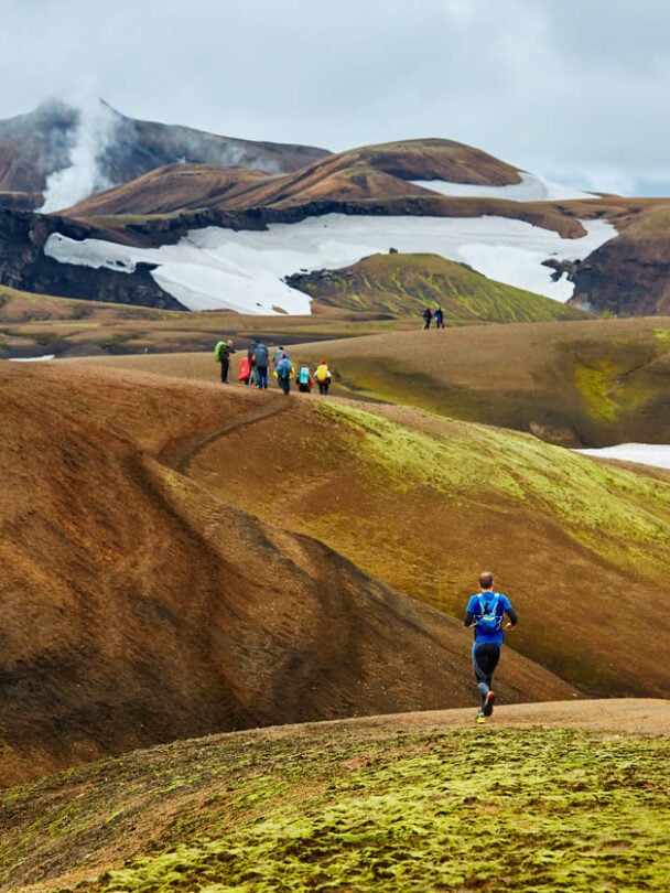Iceland trail running