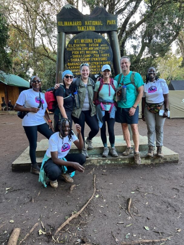 Kilimanjaro trek Lemosho route