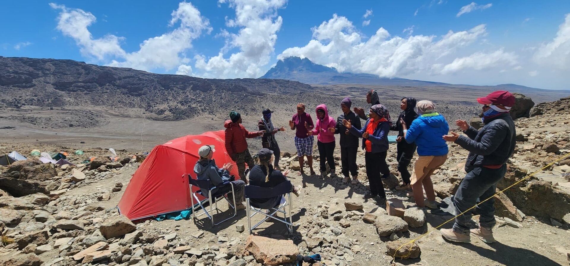 Kilimanjaro trek Lemosho route