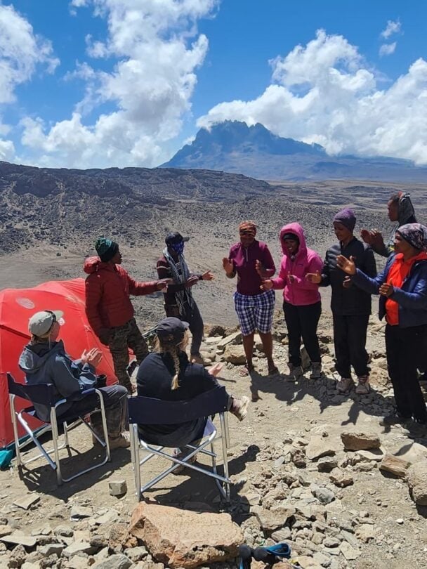 Kilimanjaro trek Lemosho route