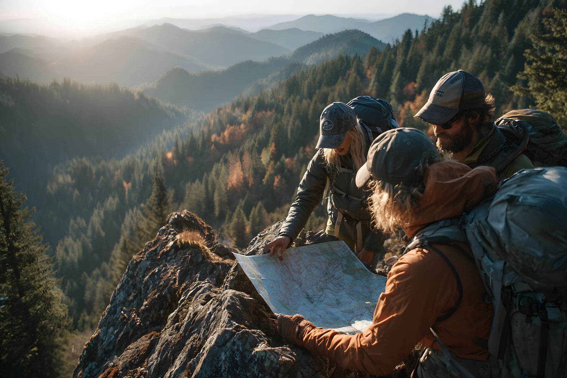 Land navigation course in Colorado