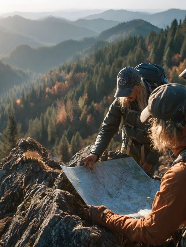 Land navigation course in Colorado