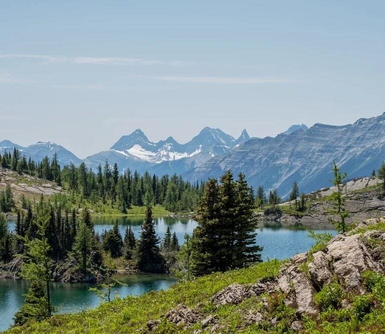 Landscape in the Canadian Rockies
