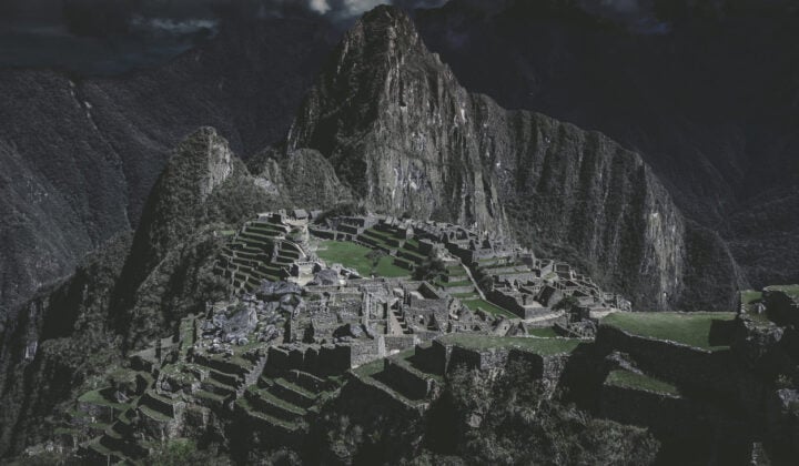 Machu Picchu after dark