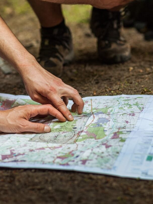 Land navigation course in Colorado