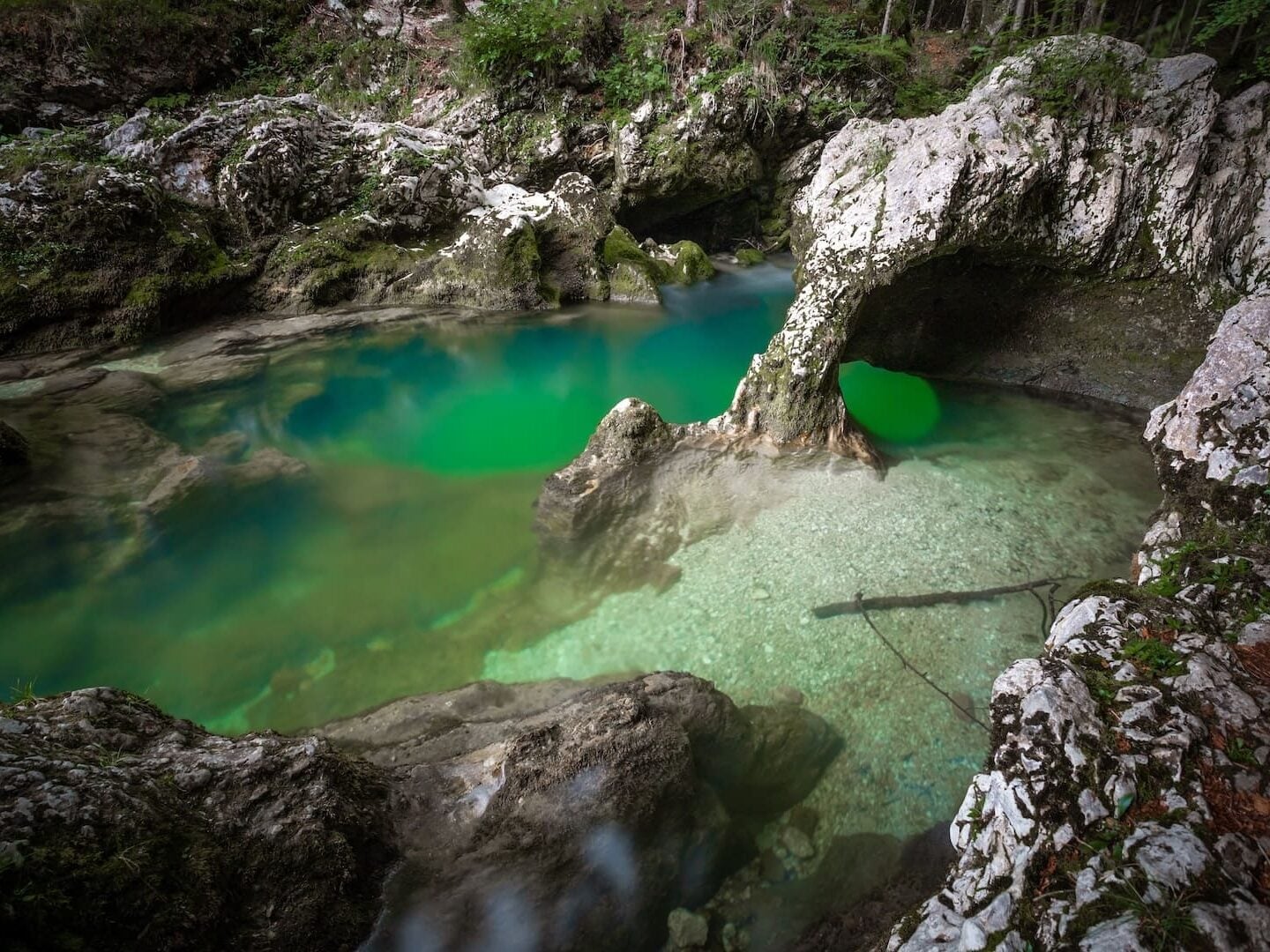 Mostnica gorge in Slovenia