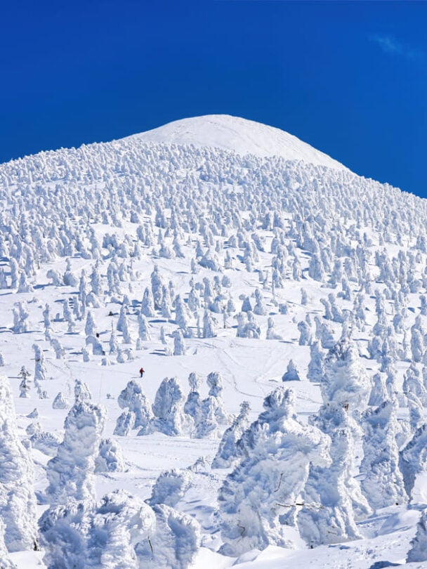 Ski touring Japan
