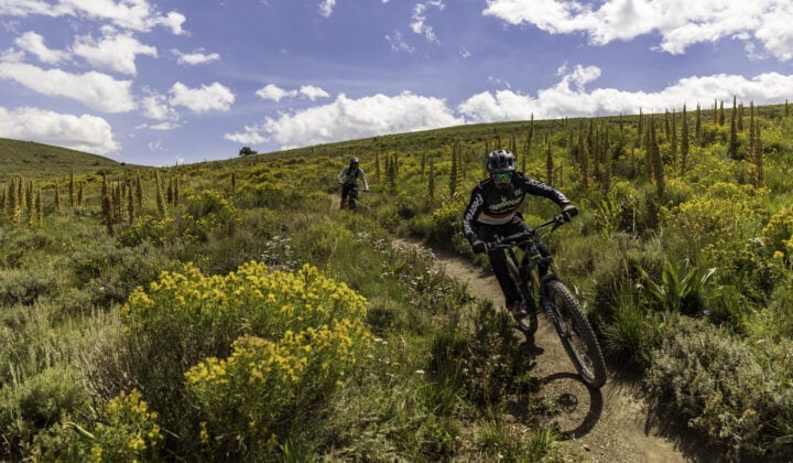Mountain biking in Colorado