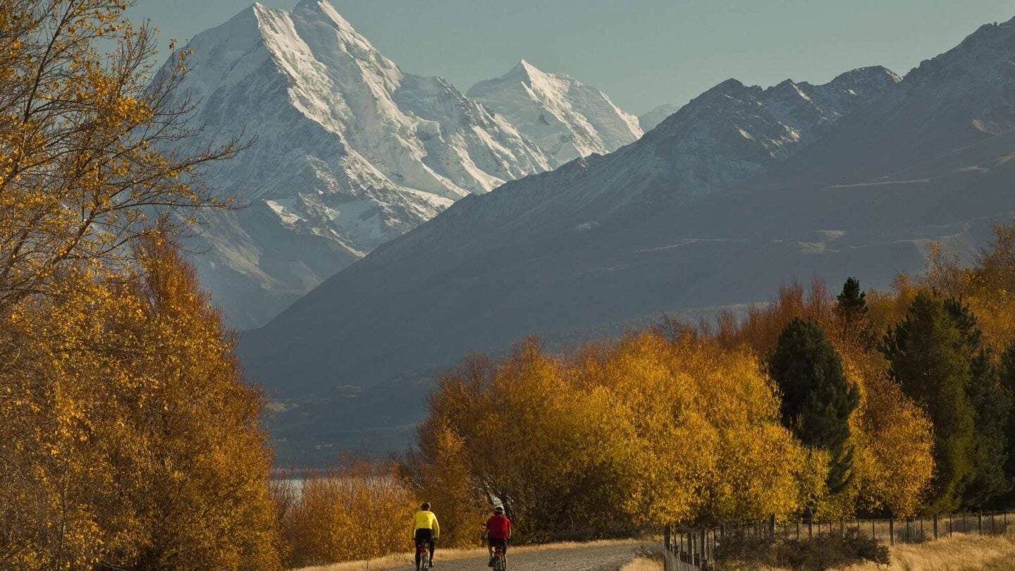 MT Cook cycling NZ