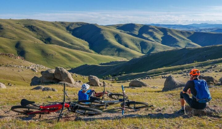 Orkhon valley view in Mongolia