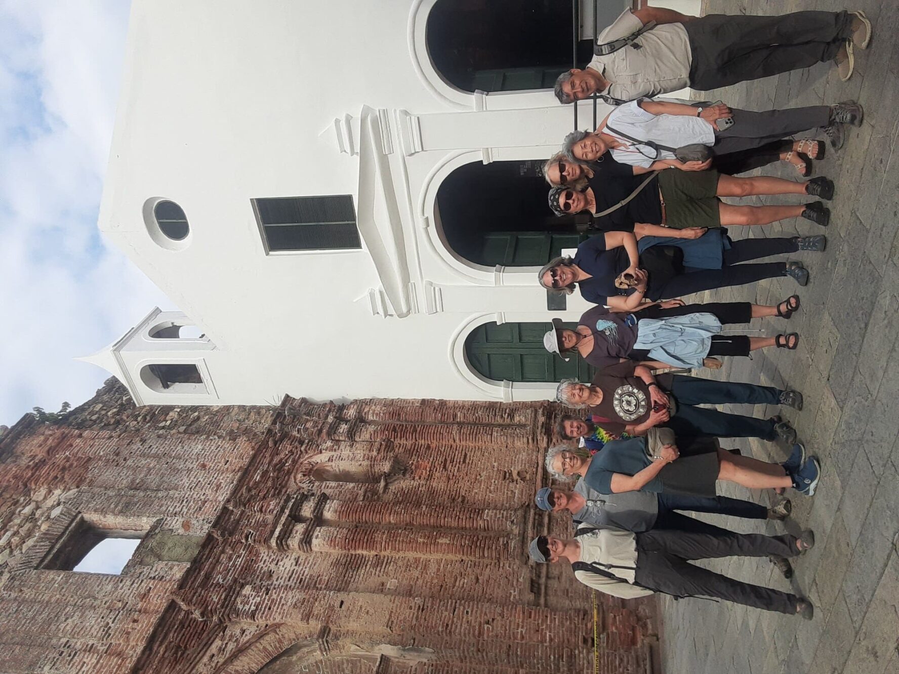 Posing in panama City