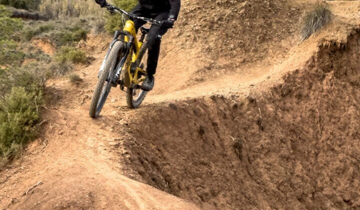 Sandy MTB in Spain