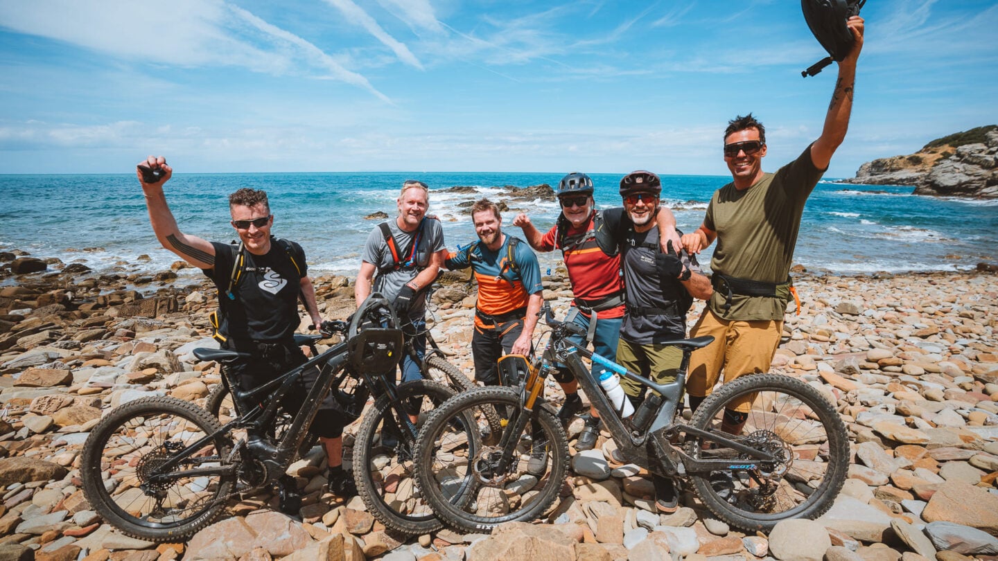Seaside biking in Tuscany