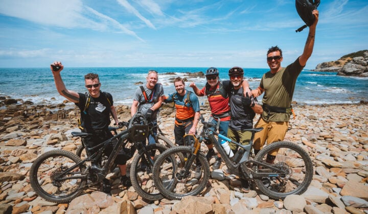 Seaside biking in Tuscany