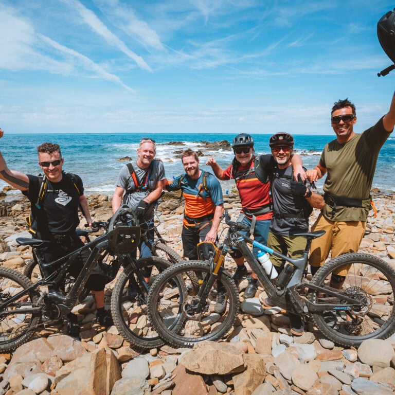 Seaside biking in Tuscany