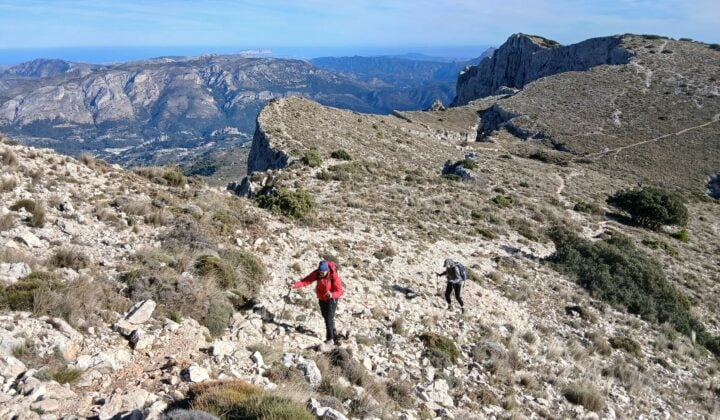 Sierra Aitana peak