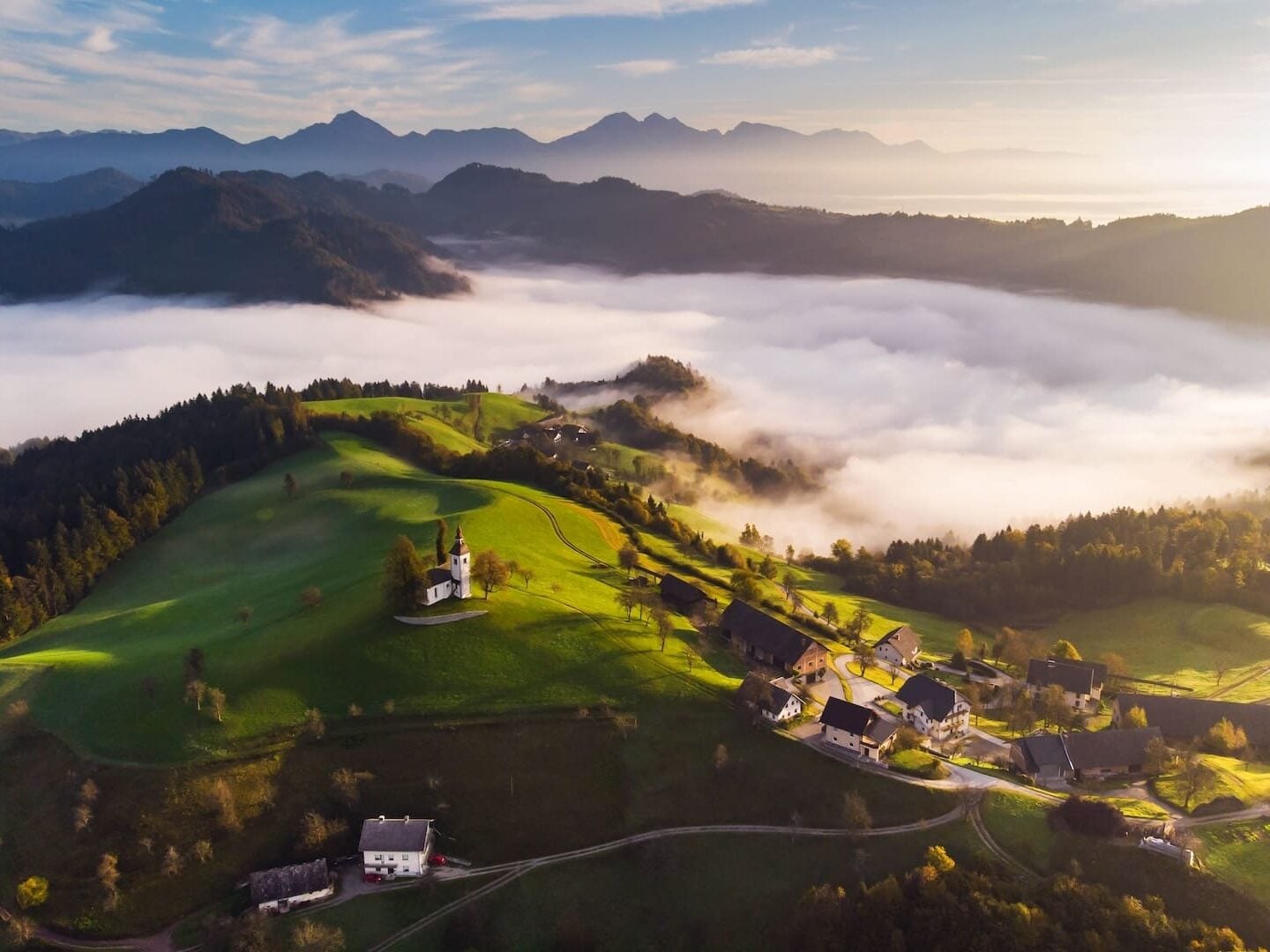 Skofjelosko Hills Slovenia