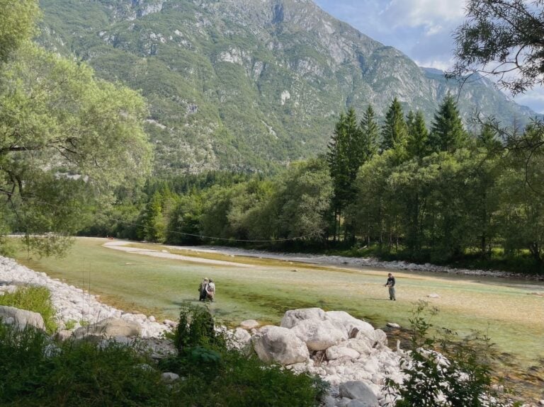 Soca hikers Slovenia