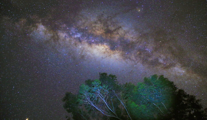 Starry sky in Peru
