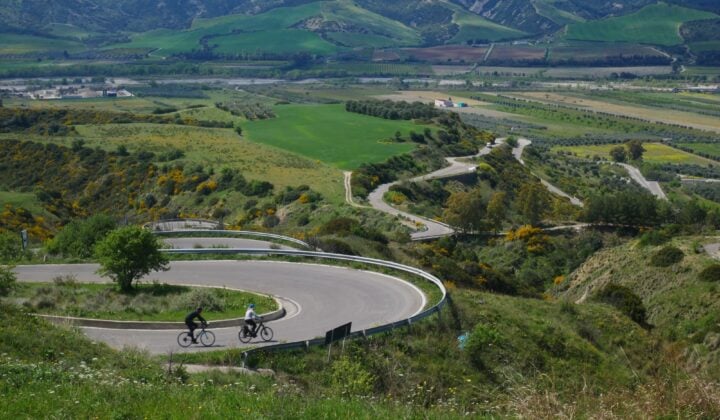 Switchback in Italy