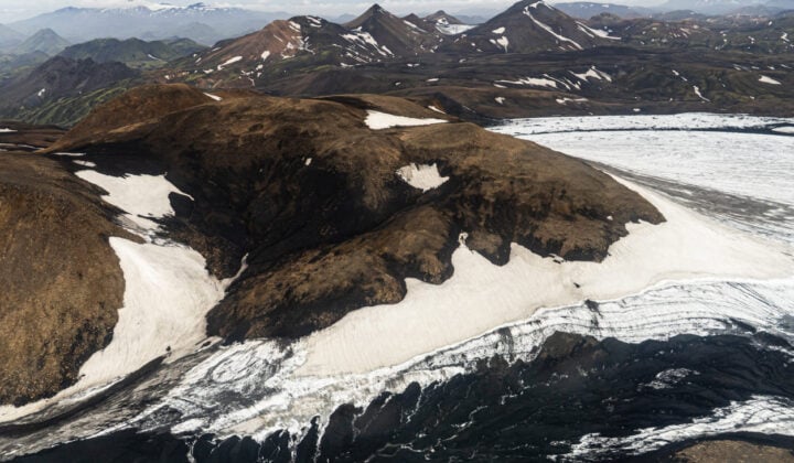 Torfajokull glacier system