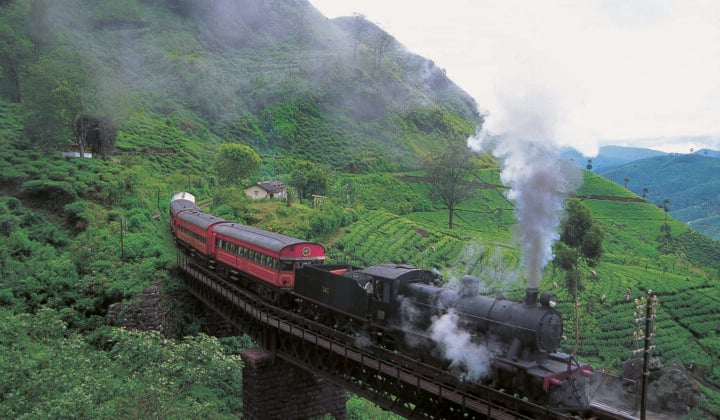 Train in Sri Lanka