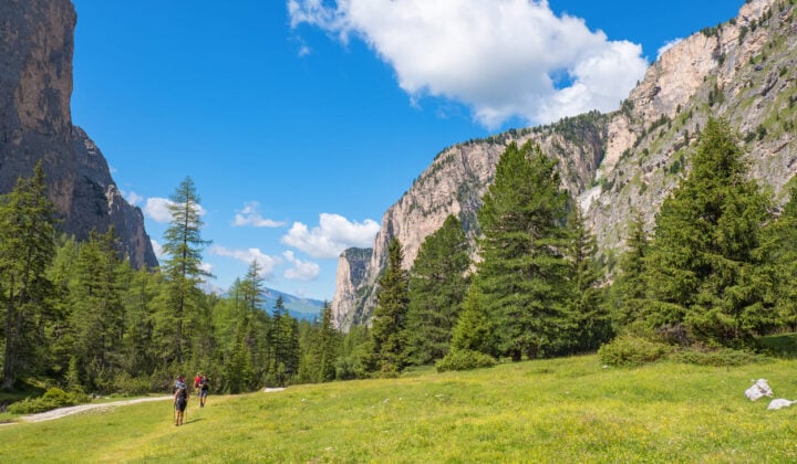 Val Gardena sunny hike