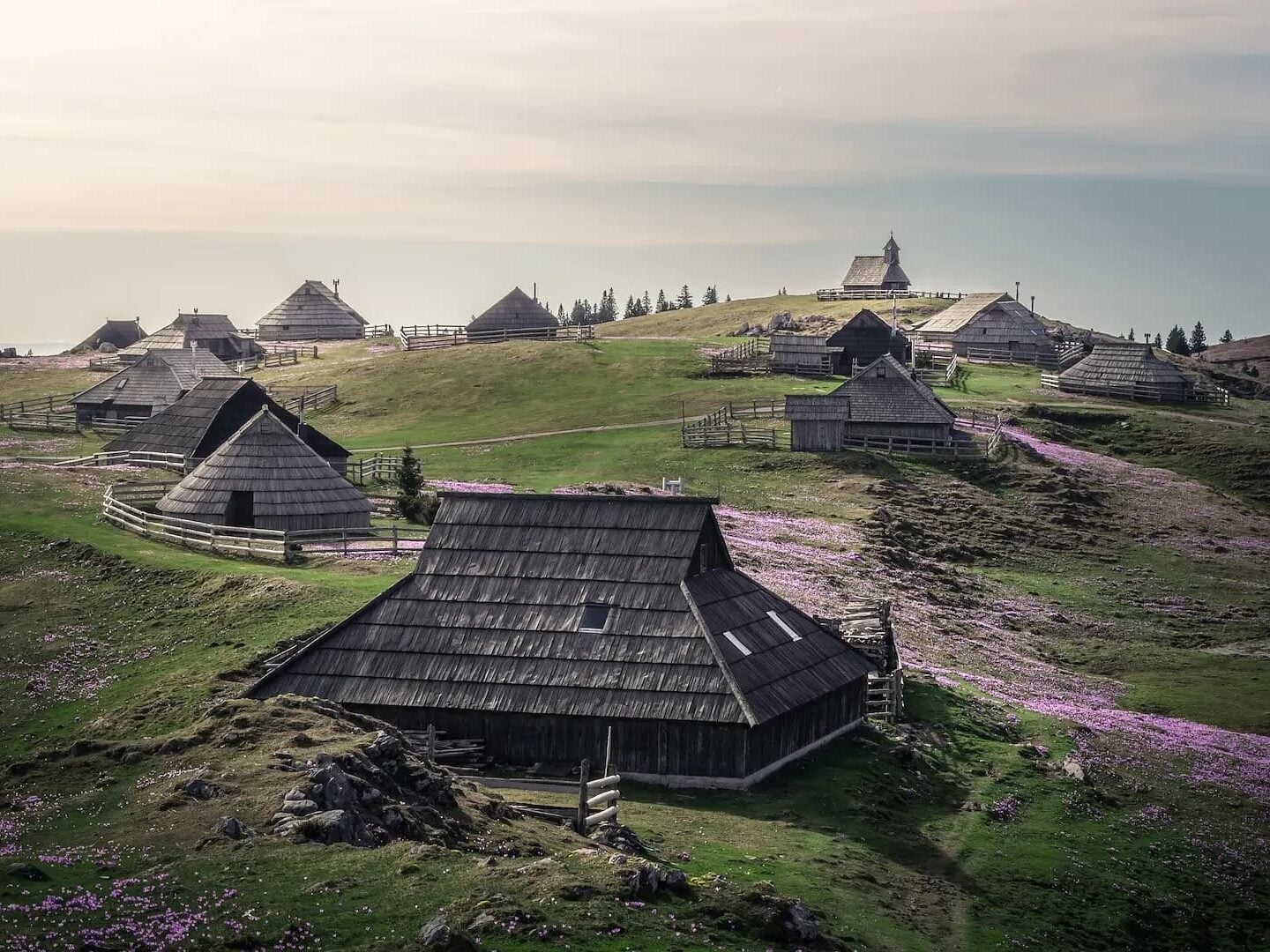 Velika Planina in Slovenia