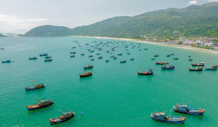 VIetnam fishing boats