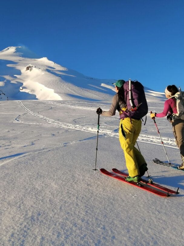 Ski touring Chile