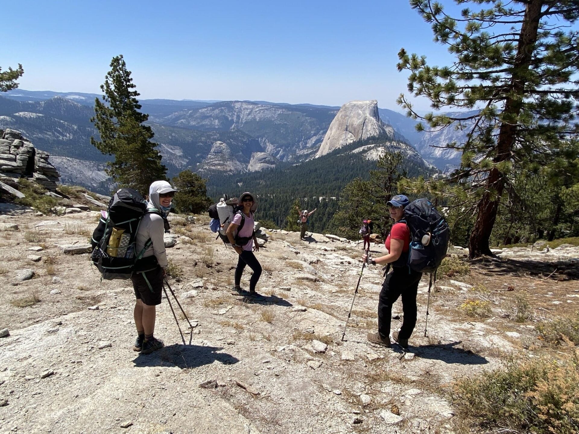 Yosemite backpacking trip